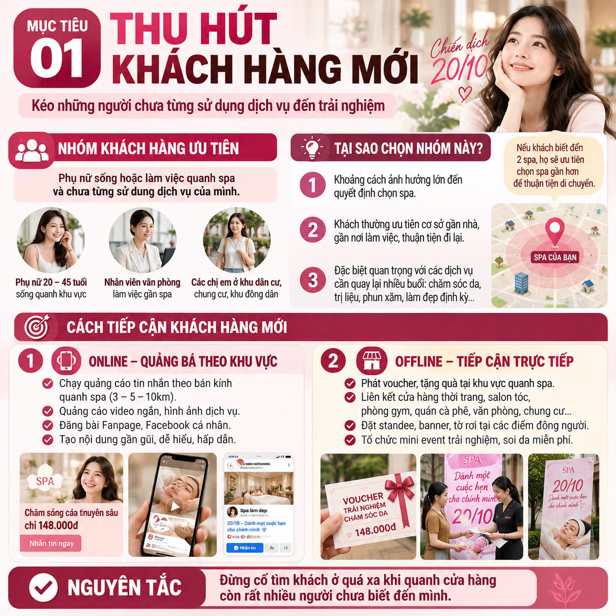 Thu Hút Khách Hàng Mới Cho Spa Dịp 20/10